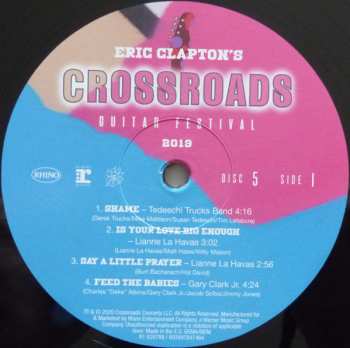 6LP/Doos Eric Clapton: Eric Clapton's Crossroads Guitar Festival 2019 LTD