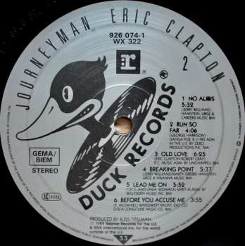LP Eric Clapton: Journeyman