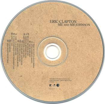 CD Eric Clapton: Me And Mr Johnson DIGI