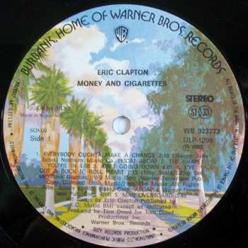 LP Eric Clapton: Money And Cigarettes