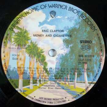 LP Eric Clapton: Money And Cigarettes