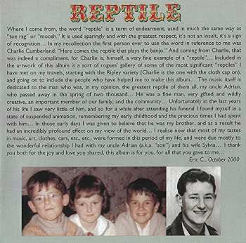 CD Eric Clapton: Reptile