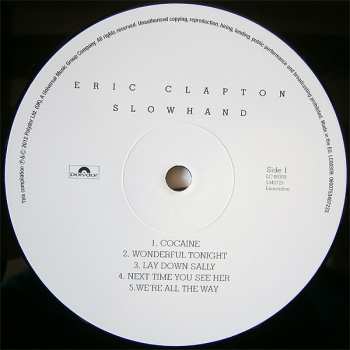 LP Eric Clapton: Slowhand