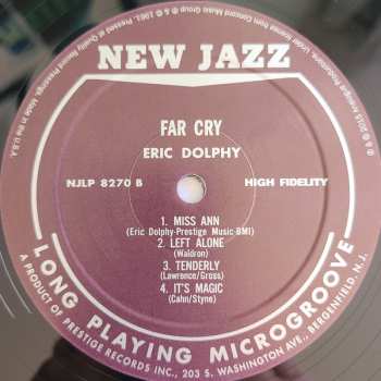 LP Eric Dolphy: Far Cry LTD | NUM