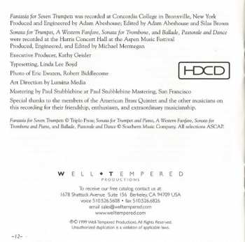 CD American Brass Quintet: Music For The Soloists Of The American Brass Quintet And Friends