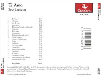 CD Éric Lemieux: Ti Amo