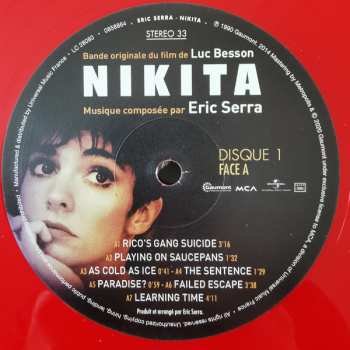 LP Eric Serra: Nikita Bande Originale Du Film