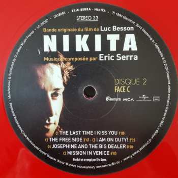 LP Eric Serra: Nikita Bande Originale Du Film
