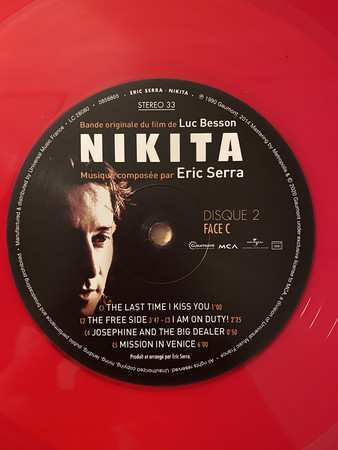 LP Eric Serra: Nikita Bande Originale Du Film