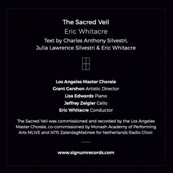 CD Eric Whitacre: The Sacred Veil DIGI