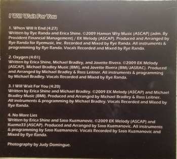 CD Erica Shine: I Will Wait For You