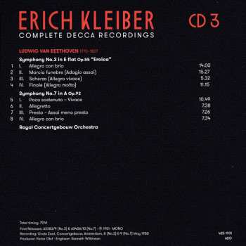 15CD/Doos Erich Kleiber: Complete Decca Recordings LTD