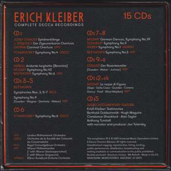 15CD/Doos Erich Kleiber: Complete Decca Recordings LTD