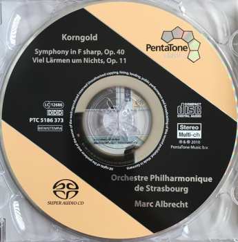 SACD Orchestre Philharmonique De Strasbourg: Symphony In F Sharp, Op. 40 / Much Ado About Nothing, Op. 11