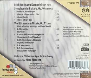 SACD Orchestre Philharmonique De Strasbourg: Symphony In F Sharp, Op. 40 / Much Ado About Nothing, Op. 11
