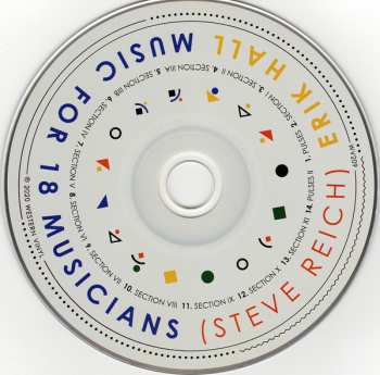 CD Steve Reich: Music For 18 Musicians (Steve Reich) LTD