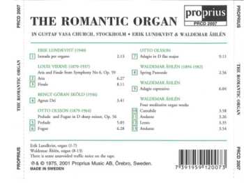 CD Erik Lundkvist: The Romantic Organ In Gustaf Vasa Church, Stockholm