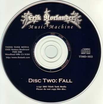 2CD Erik Norlander: Music Machine