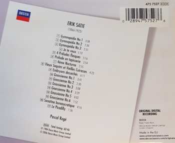 CD Erik Satie: 3 Gymnopédies & Other Piano Works