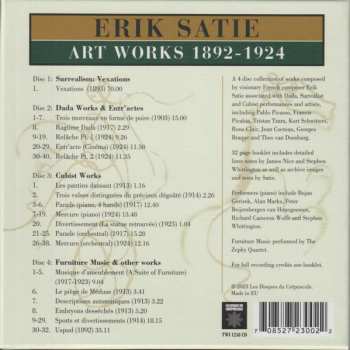 4CD/Doos Erik Satie: Art Works 1892-1924