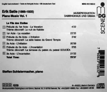 CD Erik Satie: Piano Music Vol. 1, Le Fils Des Etoiles