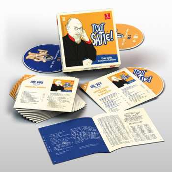 10CD/Doos Erik Satie: Tout Satie! - Erik Satie Complete Edition