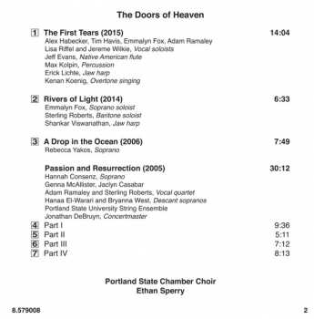CD Ēriks Ešenvalds: The Doors Of Heaven