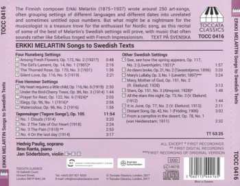CD Ilmo Ranta: Songs To Swedish Texts