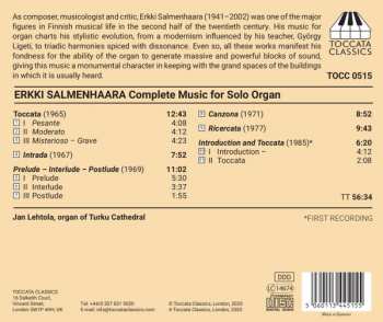 CD Jan Lehtola: Complete Music For Solo Organ