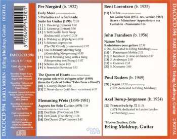 CD Morten Zeuthen: Early Morn (Danish Music for Guitar)