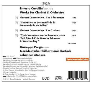 CD Johannes Moesus: Clarinet Concertos 1 & 2 · Variations · Fantasy