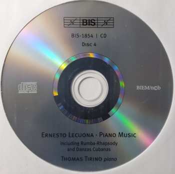 6CD/Doos Ernesto Lecuona: Ernesto Lecuona-The Piano Music-Selected Songs