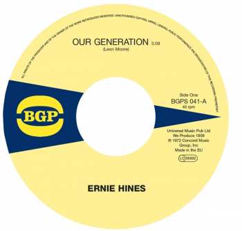 SP The Blackbyrds: Our Generation / Rock Creek Park