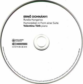 CD Ernst von Dohnányi: Ruralia Hungarica – Humoresken In Form Einer Suite