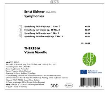 CD Ernst Eichner: Symphonies