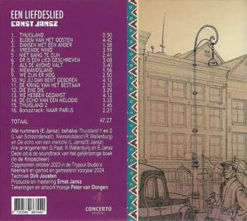 CD Ernst Jansz: Een Liefdeslied