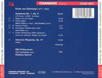 CD BBC Philharmonic: Symphony No. 1 / American Rhapsody