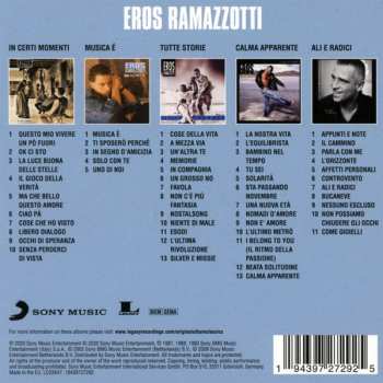 5CD/Doos Eros Ramazzotti: Original Album Classics