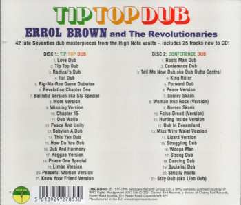 2CD The Revolutionaries: Tip Top Dub