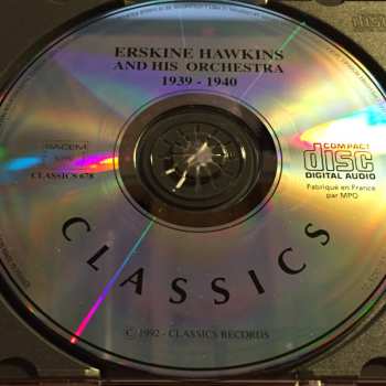 CD Erskine Hawkins And His Orchestra: 1939-1940