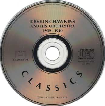 CD Erskine Hawkins And His Orchestra: 1939-1940