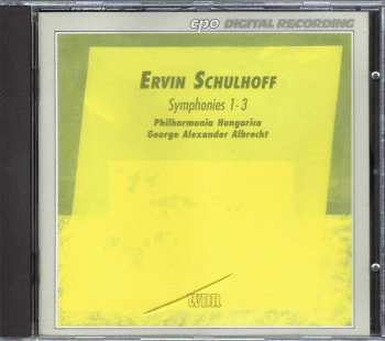 CD Erwin Schulhoff: Symphonies 1 - 3