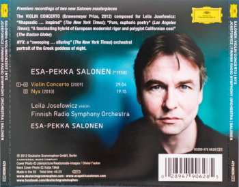 CD Esa-Pekka Salonen: Out Of Nowhere: Violin Concerto | Nyx