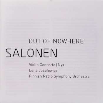 CD Esa-Pekka Salonen: Out Of Nowhere: Violin Concerto | Nyx