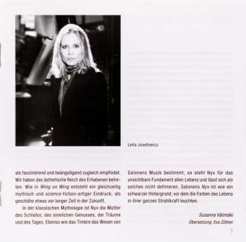 CD Esa-Pekka Salonen: Out Of Nowhere: Violin Concerto | Nyx