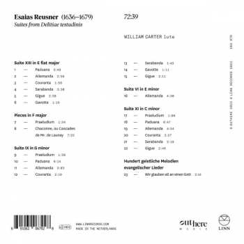 CD William Carter: Delitiae Testudinis
