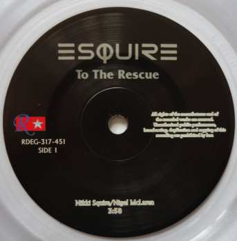 SP Esquire: To The Rescue / Sunshine (Alternate Mix) CLR