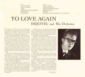 CD Esquivel And His Orchestra: To Love Again + Cabaret Tragico