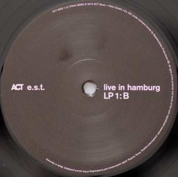 4LP/Doos E.S.T.: Live In Hamburg LTD