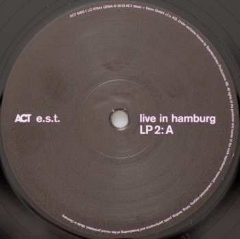 4LP/Doos E.S.T.: Live In Hamburg LTD